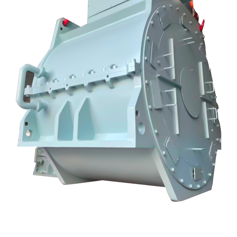 Integrerad axelklämmande marin permanent-magnet vattenkyld maskinbas