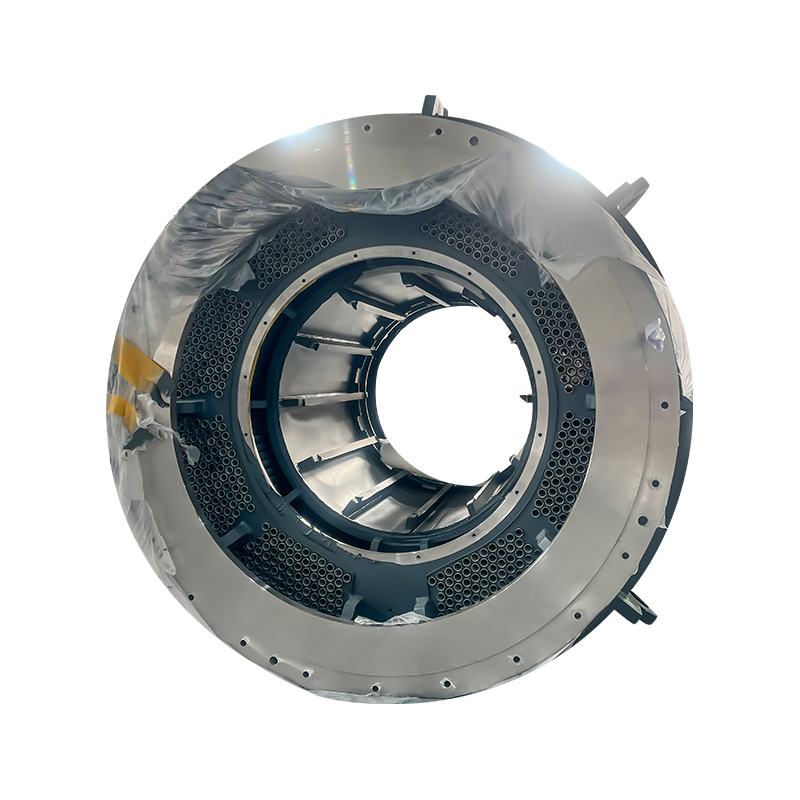 Vertikal rörpenetrerande maskinbas