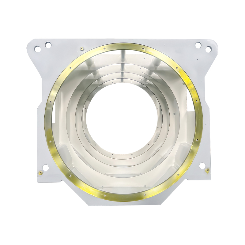 Fyrkantig cylindrisk motorram
