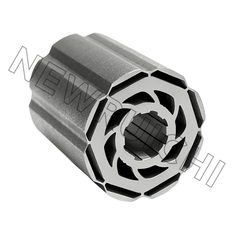 Servomotorstator och rotorkärna