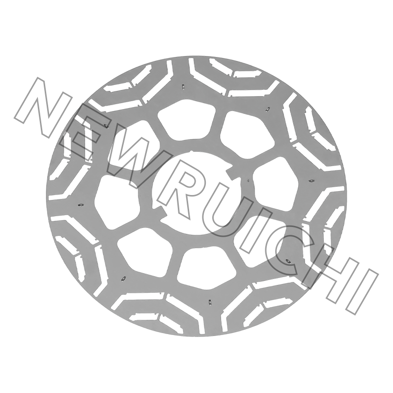 Laserskuren stator/rotor lamineringsprov