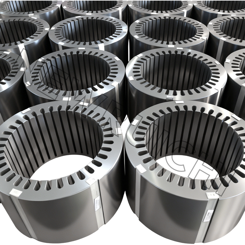 Laser/TIG-svetsad laminerad kärna